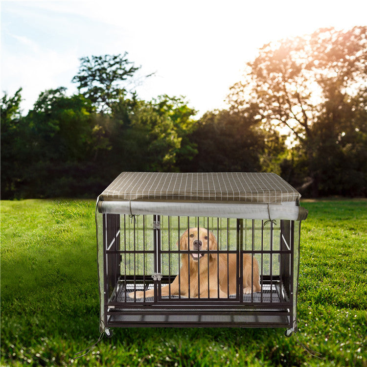 Mesh dog cage