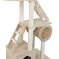 60-inch solid wood cat tree