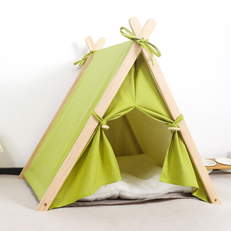 Pet Teepee with Cushion for Dogs and Cats