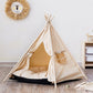 cat teepee tent with window for indoor pets