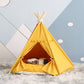 Pet Teepee Portable Houses with Thick Cushion