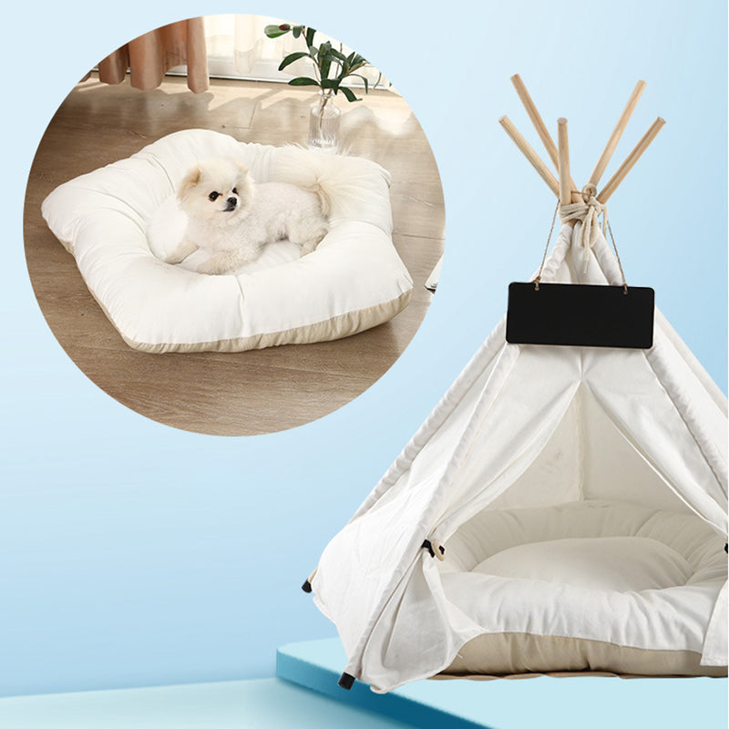 dog teepee tent Small to Medium Dog Bed Teepee Tent for Dogs and Cats – daxilai