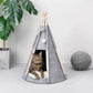 Pet Felt Teepee with Cushion for Dogs and Cats