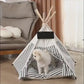 Pet Teepee Cat Tents for Indoor Cats & Dogs