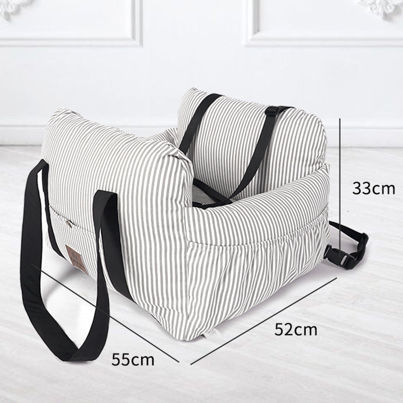 Geometric pattern pet travel car safety seat