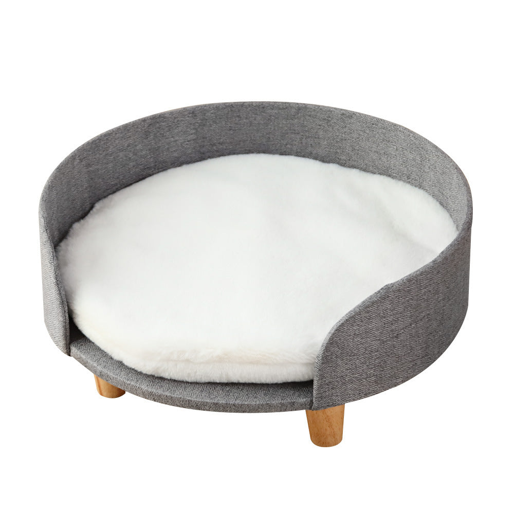 Round cat sofa cat bed