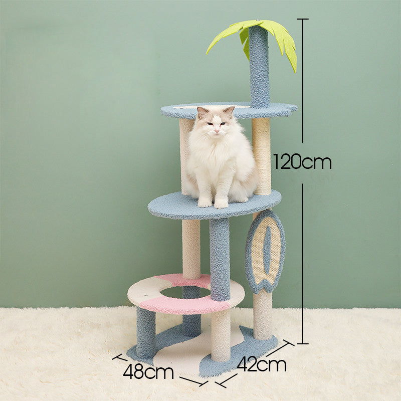 Multi-function 6 levels cat claimed frame