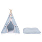 Nordic pet tent with soft mat