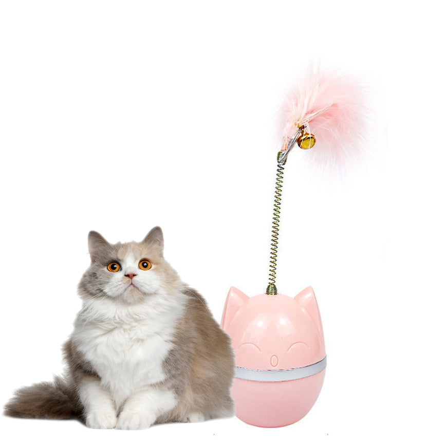 Cat Toy Feather Tumbler