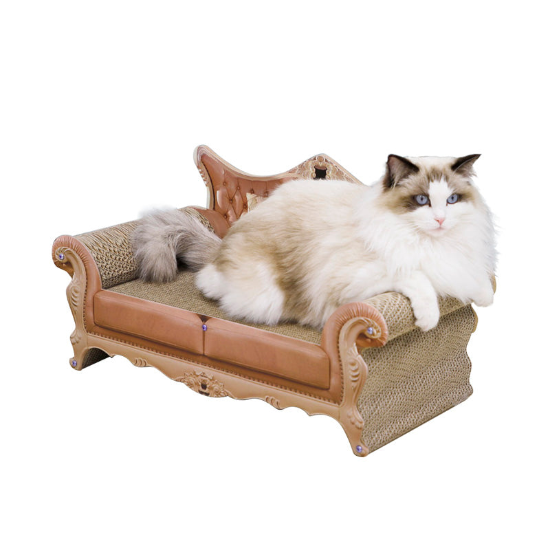 Luxury corrugated paper pet sofa