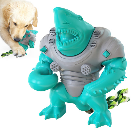 Armour Shell Shark Dog Chew Toy