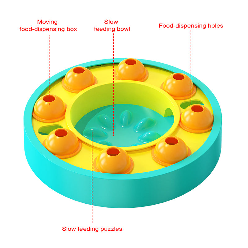 Dogs Slow Feeder Intelligence Training