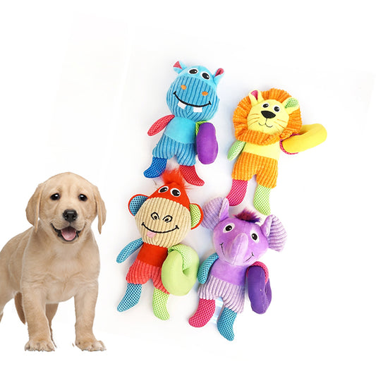 Plush Squeaky Chew Dog Toys