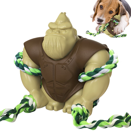 Caesar gorilla dog chew toy