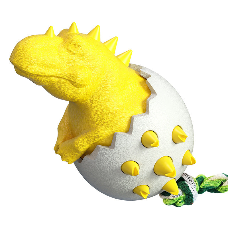 Dinosaur egg chew toy