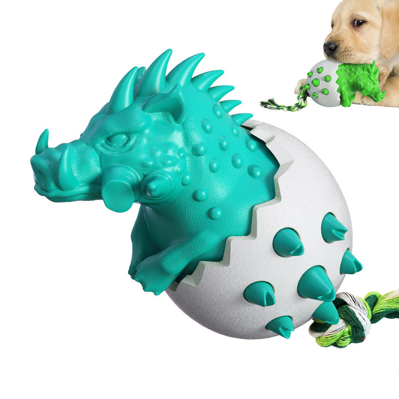 Wild boar egg chew toy