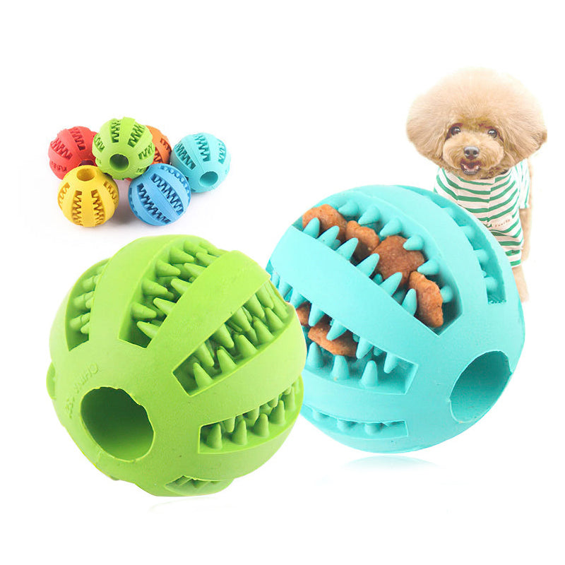 Natural Rubber Toothbrush Ball Doy Toys