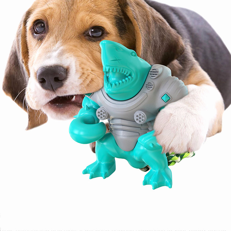 Armour Shell Shark Dog Chew Toy