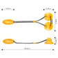 Double suction cup ball toys