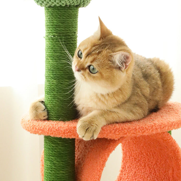 Cactus Theme Cat Tree