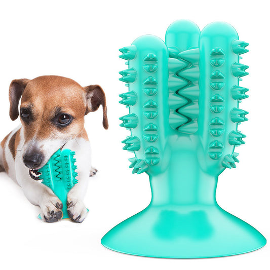 Vocal Cactus Dog Toothbrush