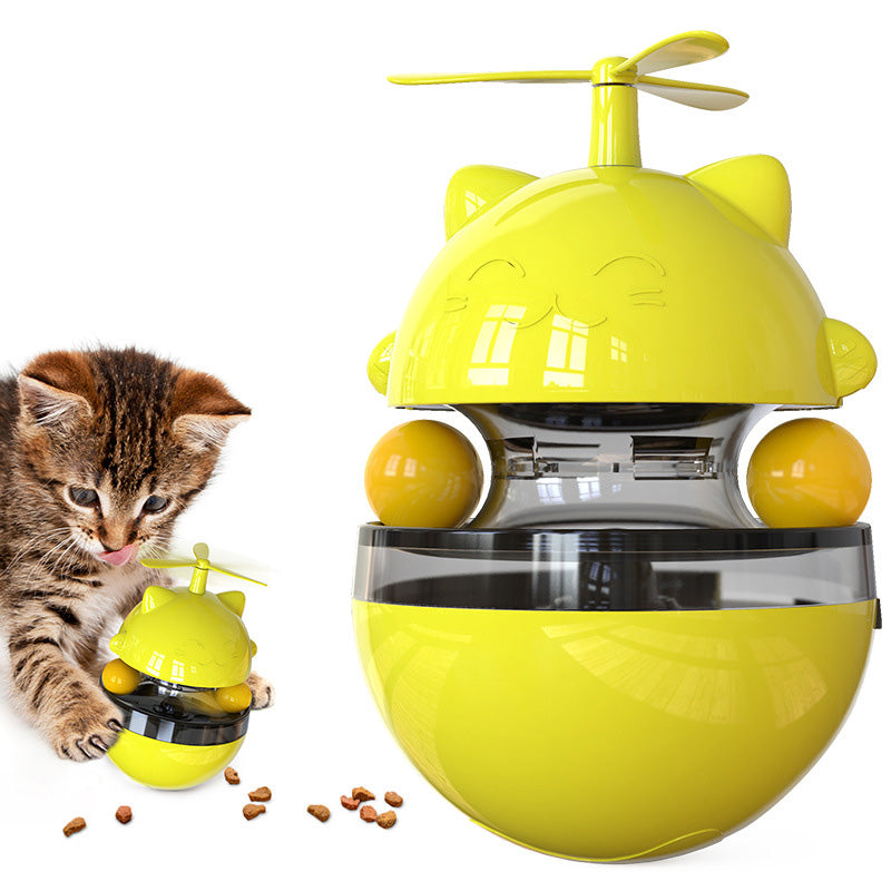 Cyclone lucky cat leak food toys