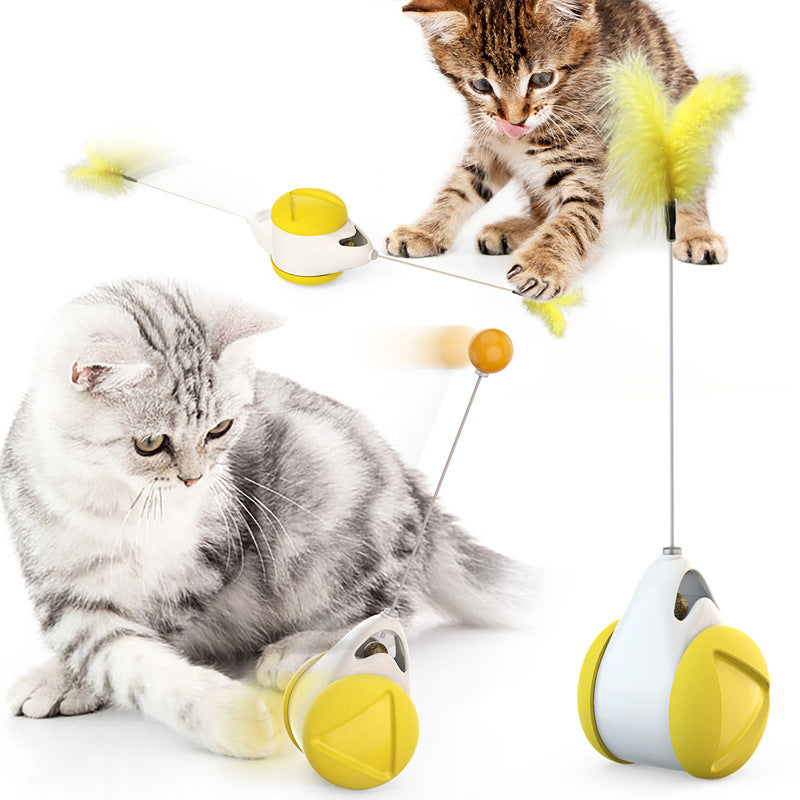 Balancing car cat toys