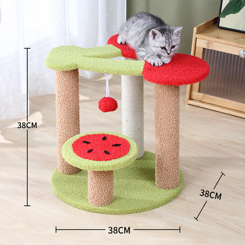 Cherry cat tree