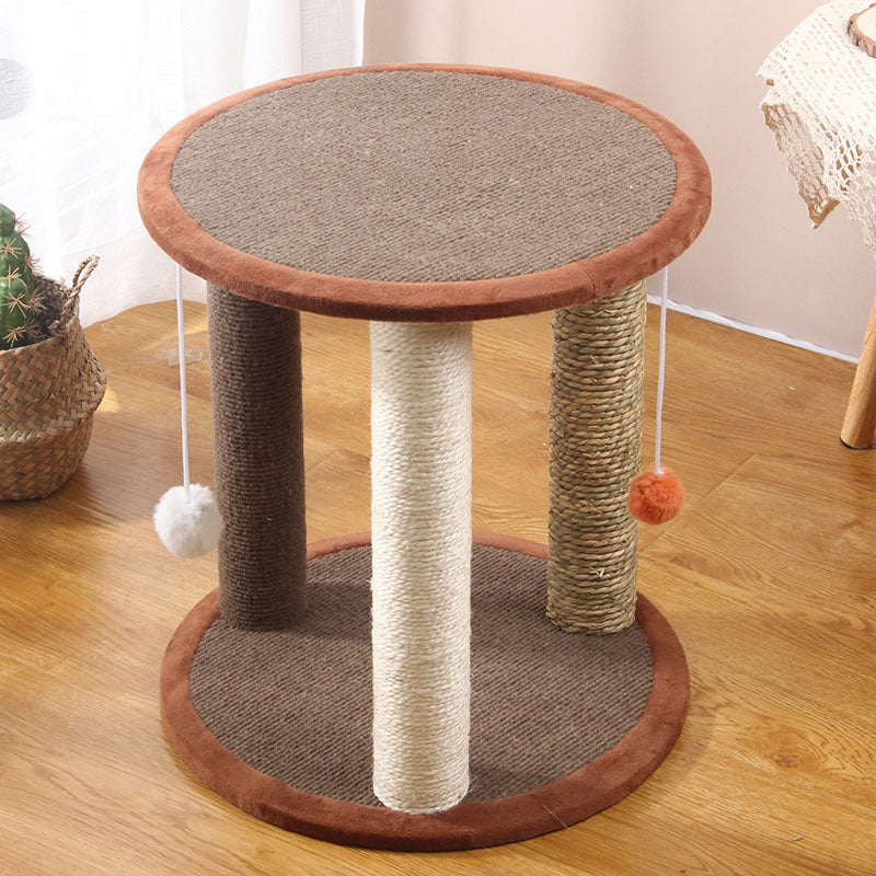 Sisal double layer cat platform