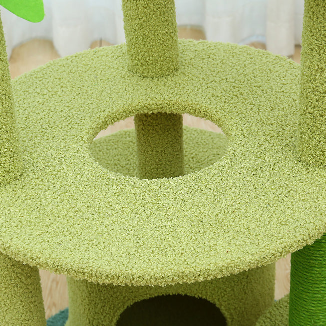 Sunflower and corn L size cat tree