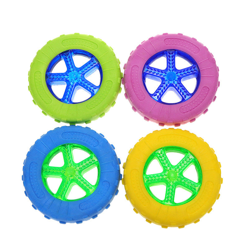 Tires - Durable TPR Chew Toy and Training Toys