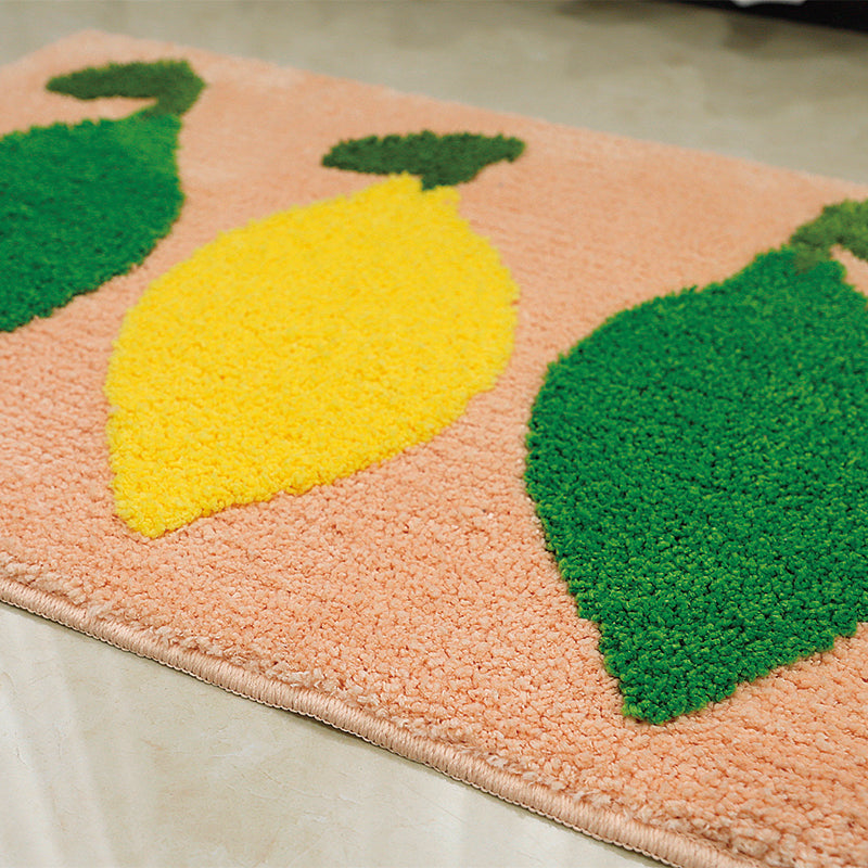 No-slip leaf dog mat pet rug