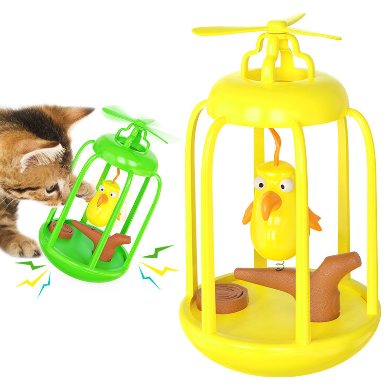 Birdcage cat toys