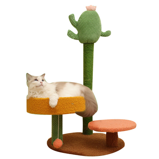 Cactus Theme Cat Tree