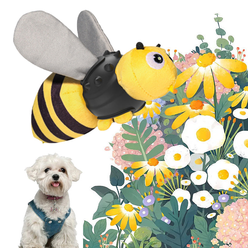 Simulation bee dog toys