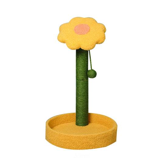 Sunflower small cat tree with round bottom