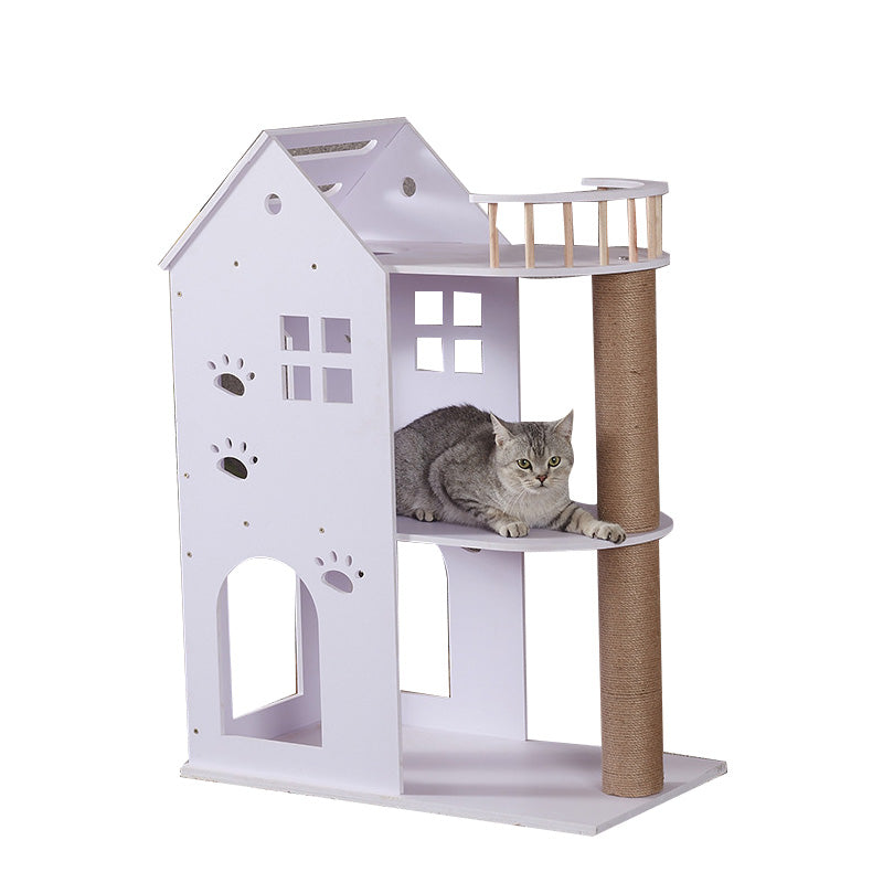 PVC cat villa