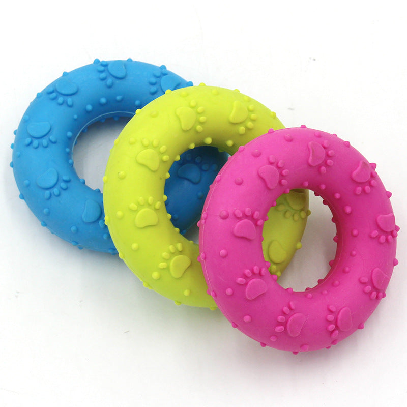 Donut Dog Chew Toys for Aggressive Chewers