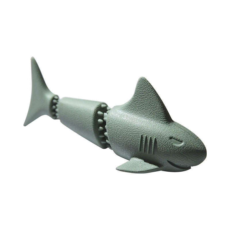 Shark Rubber Feeder Dog Toys