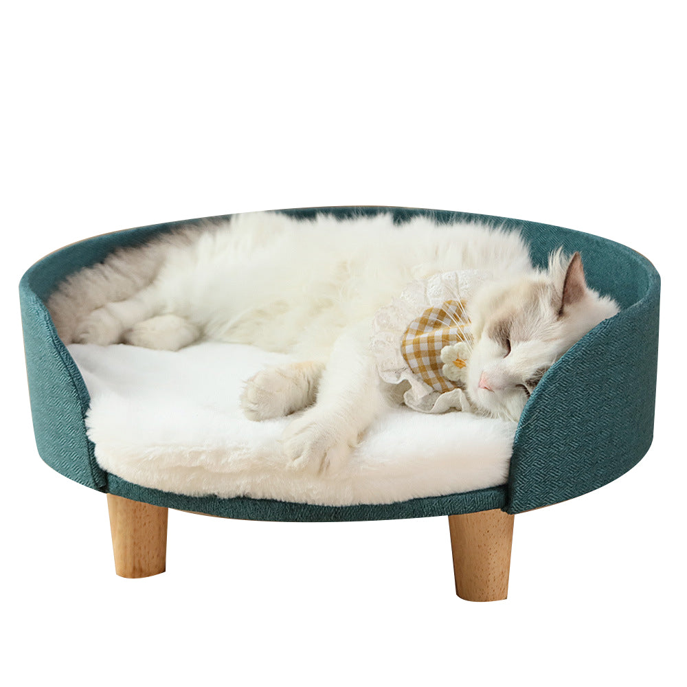 Round cat sofa cat bed