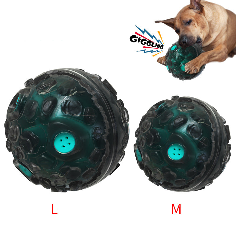 Large dogs vocal bite resistant toy ball