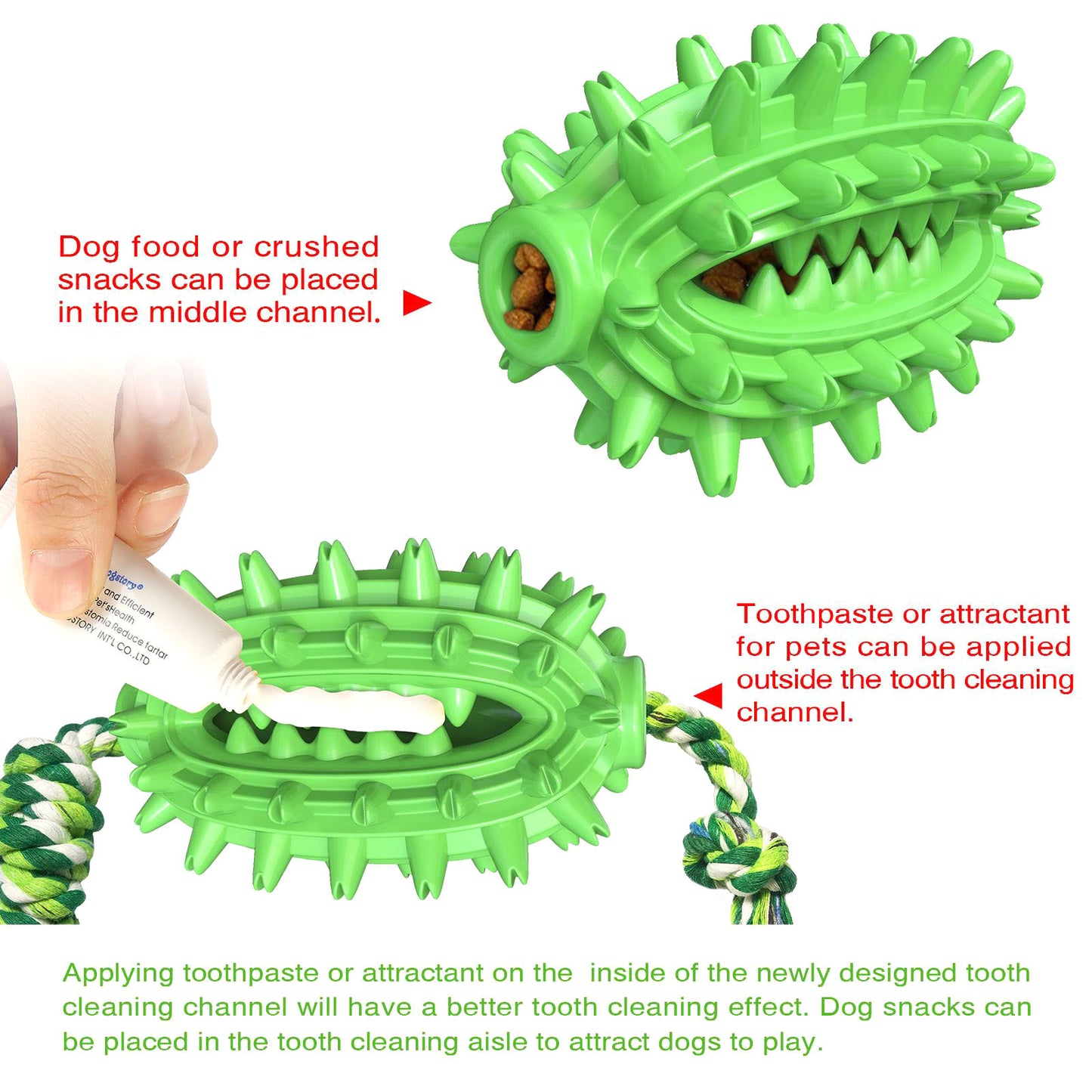 Rugby chew toy