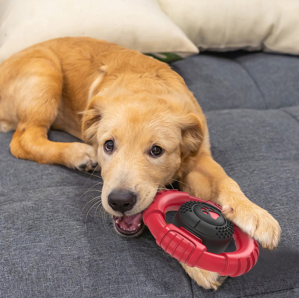 Steering wheel vocal dog toys