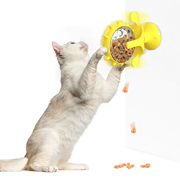 Ferris wheel feeder cat toys