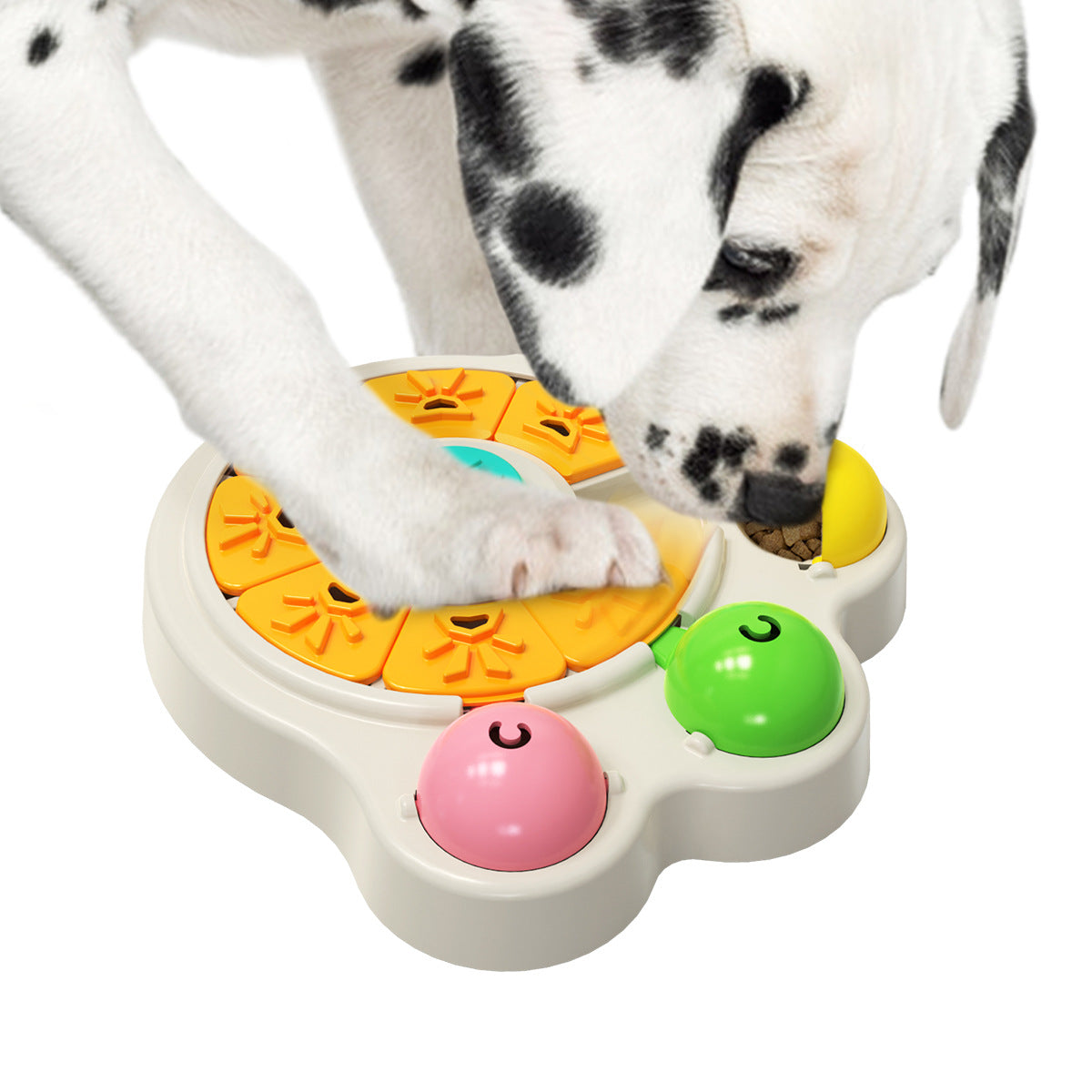 Vocal slow feeder dog puzzle toys