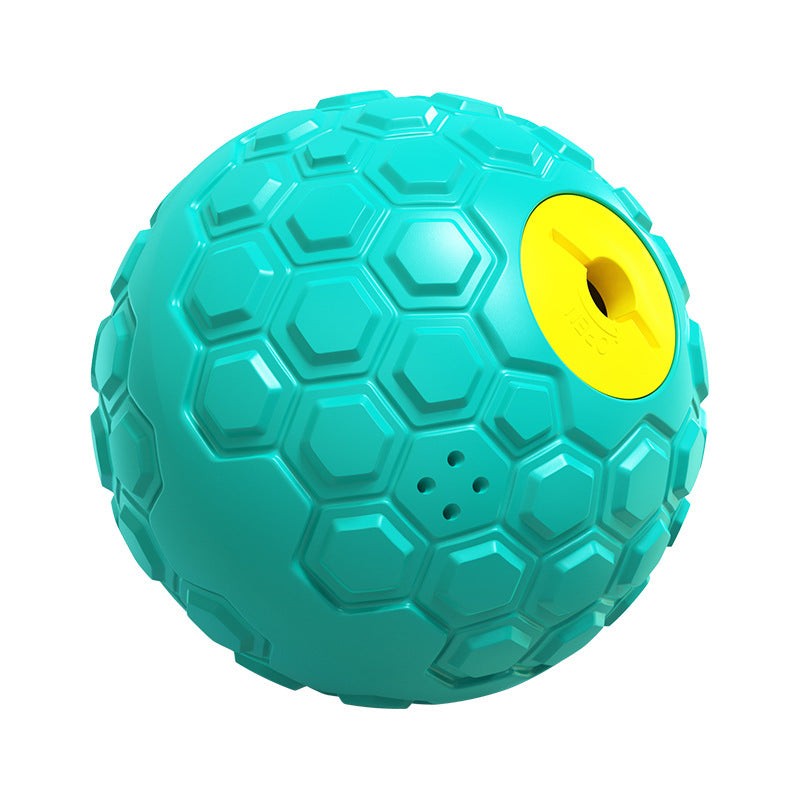 Dog chew ball with feeding function