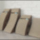 Footprint triangular cat scratching board