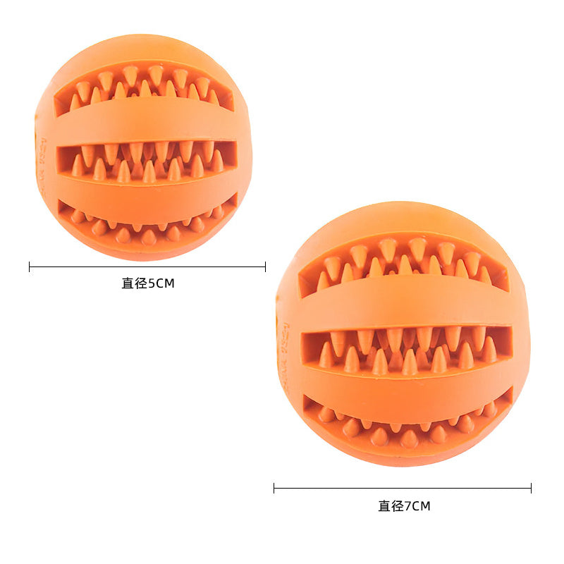 Natural Rubber Toothbrush Ball Doy Toys