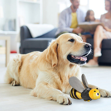 Simulation bee dog toys