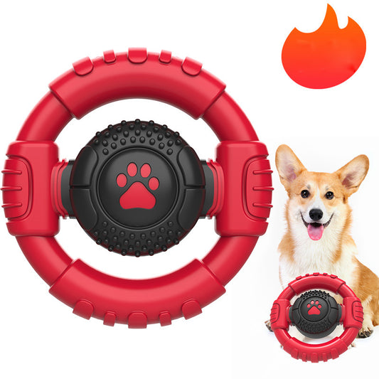 Steering wheel vocal dog toys